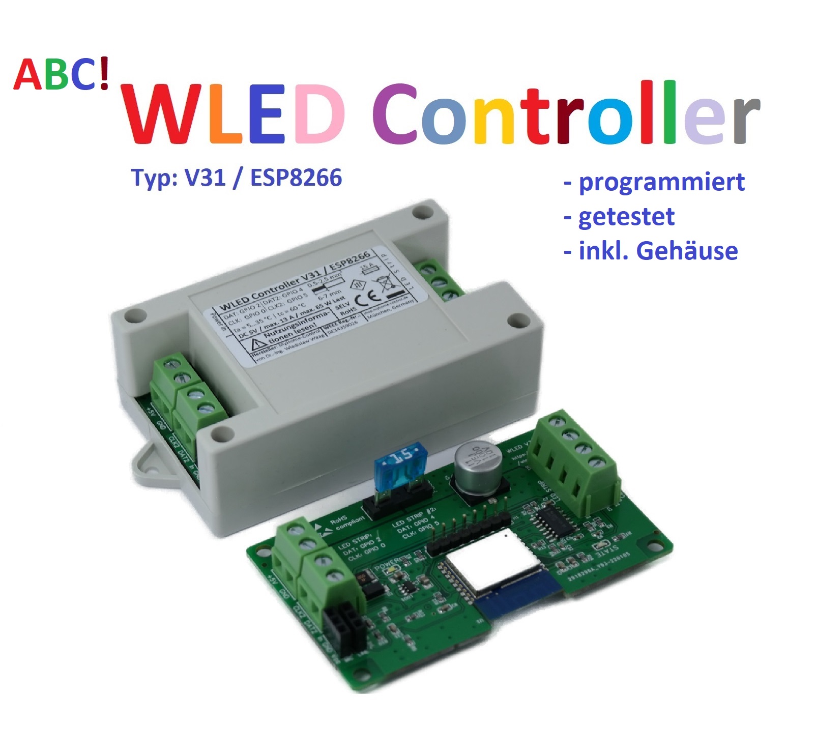 ABC! WLED Controller V31/ESP8266