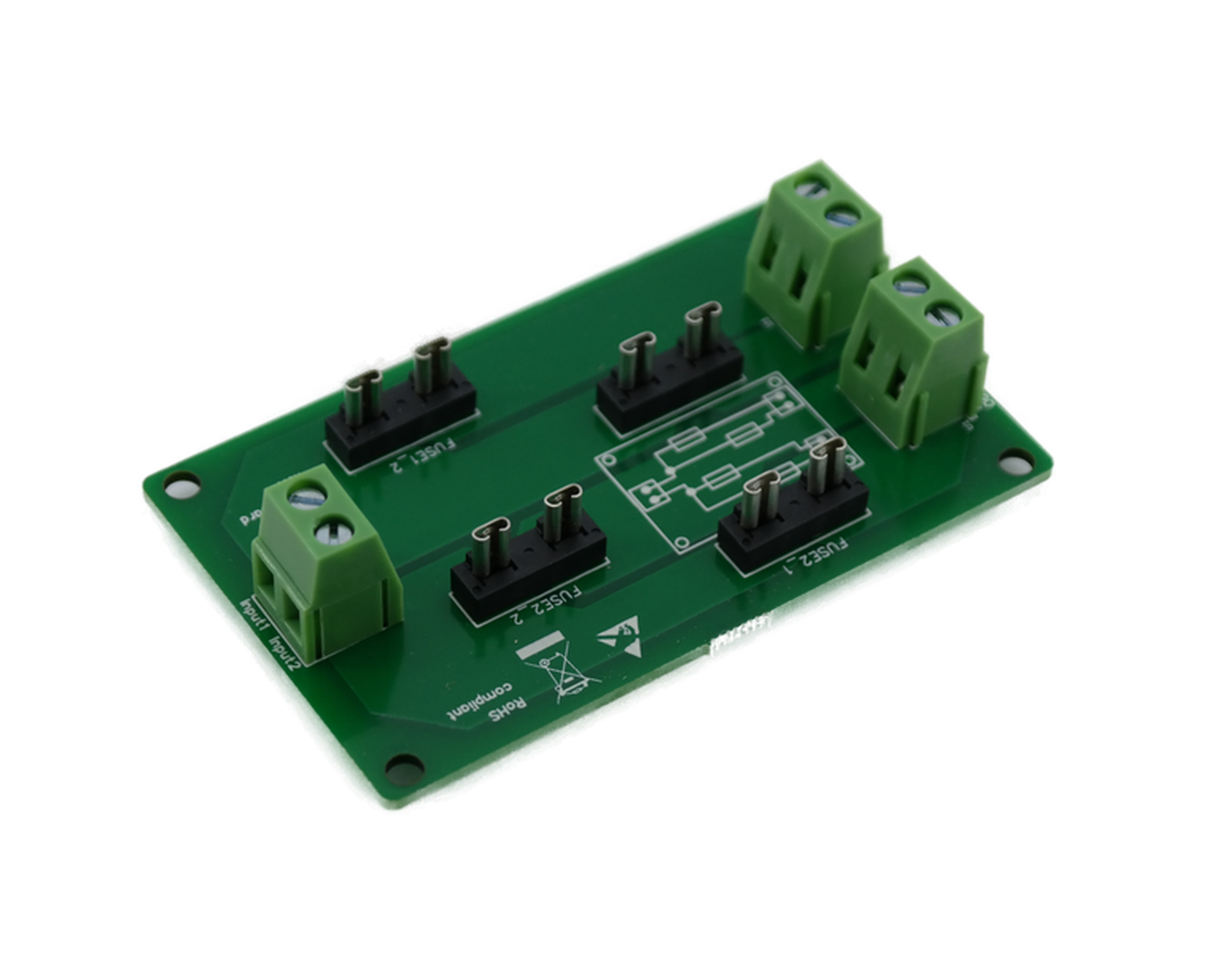 Sicherungsboard für WLED Controller Sicherungsboard für WLED Controller